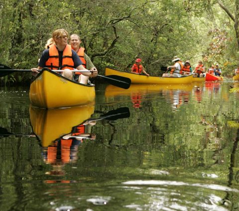 group canoeing